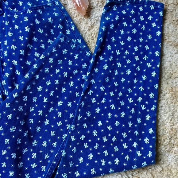 {Vintage Guess} High Waist Cactus Sun Denim Jeans - Picture 2 of 8